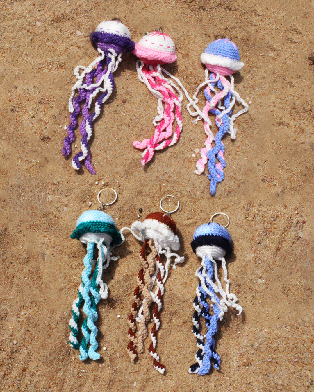 Jelly Fish crochet toys