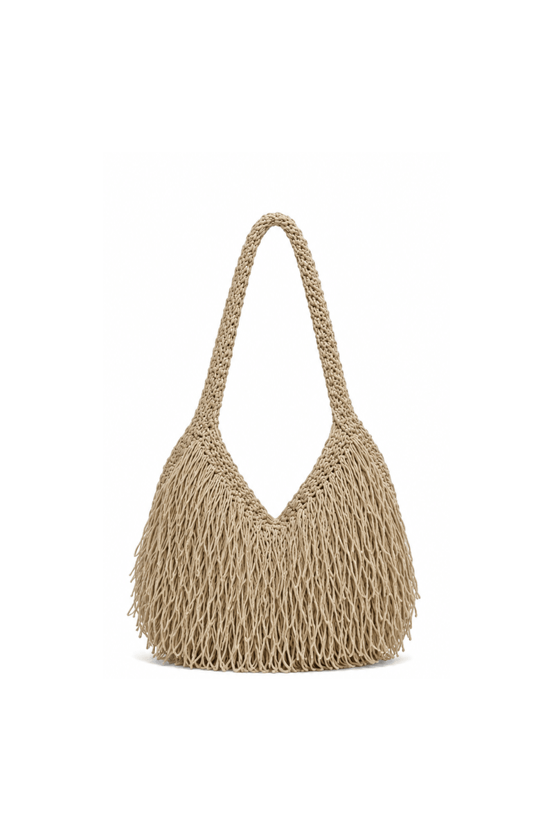 Mika Fringed Shoulder Bag - Khayt & Bahr