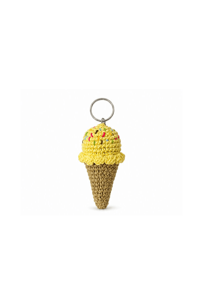 Ice Cream Cone Charm - Khayt & Bahr