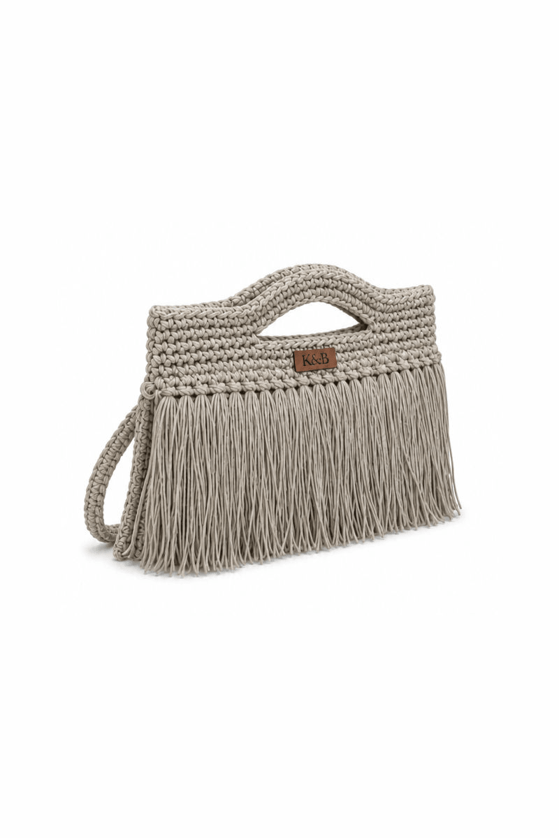 Coco Fringed Bag - Khayt & Bahr