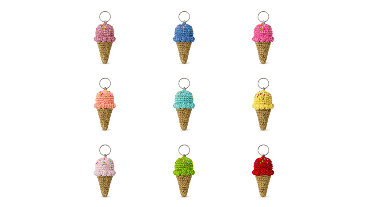 Ice Cream Cone Charm - Khayt & Bahr