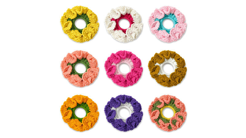 Flower Scrunchie Charm - Khayt & Bahr