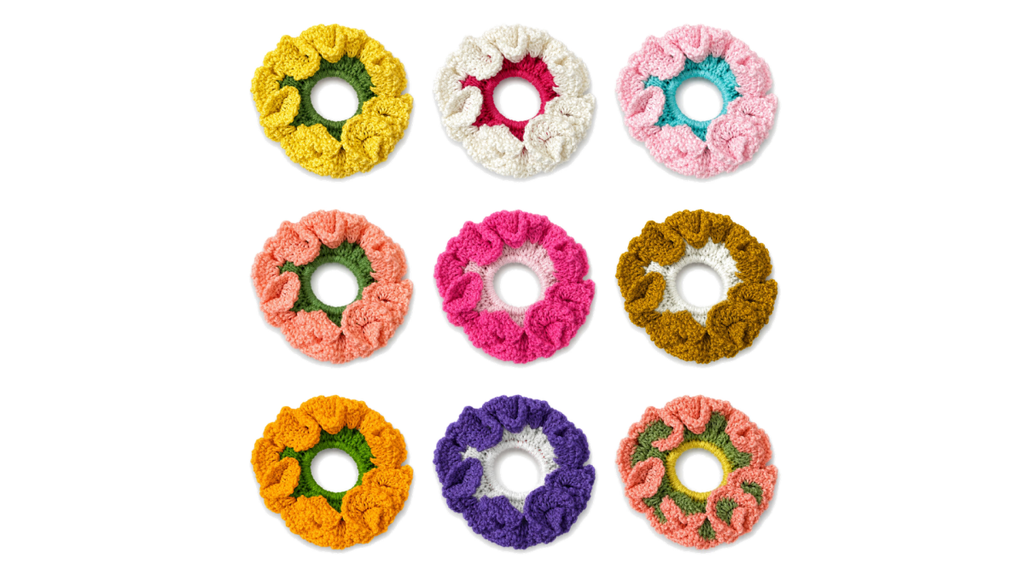 Flower Scrunchie Charm - Khayt & Bahr